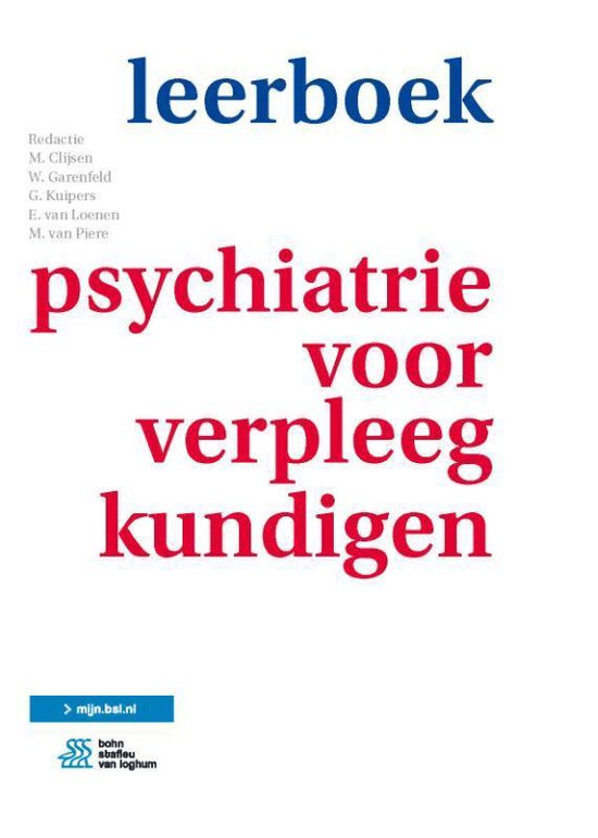 Leerboek psychiatrie voor verpleegkundigen