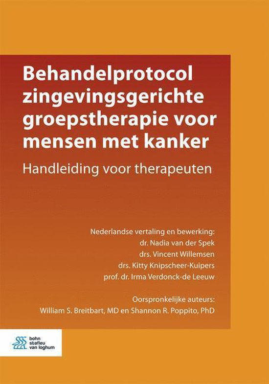 Behandelprotocol zingevingsgerichte groepstherapie voor mensen met kanker