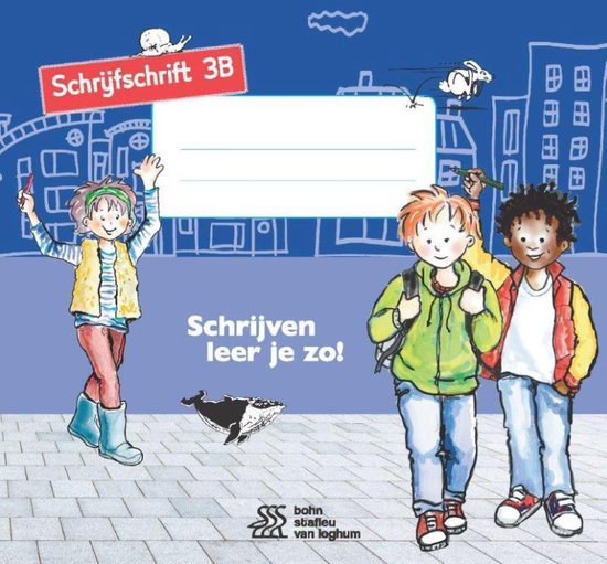 Schrijven leer je zo! - Schrijfschrift 3B - set van 5 stuks