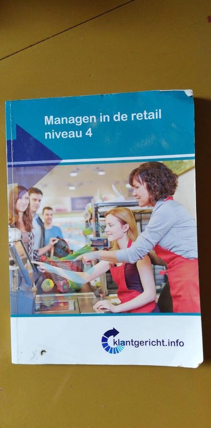 Klantgericht  -  Managen in de retail niveau 4