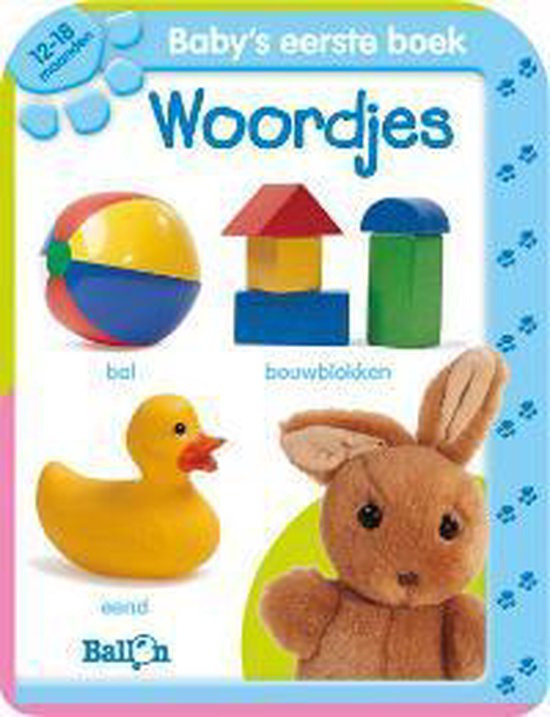 Baby's Eerste Boek: Woordjes (12-18 Maanden)