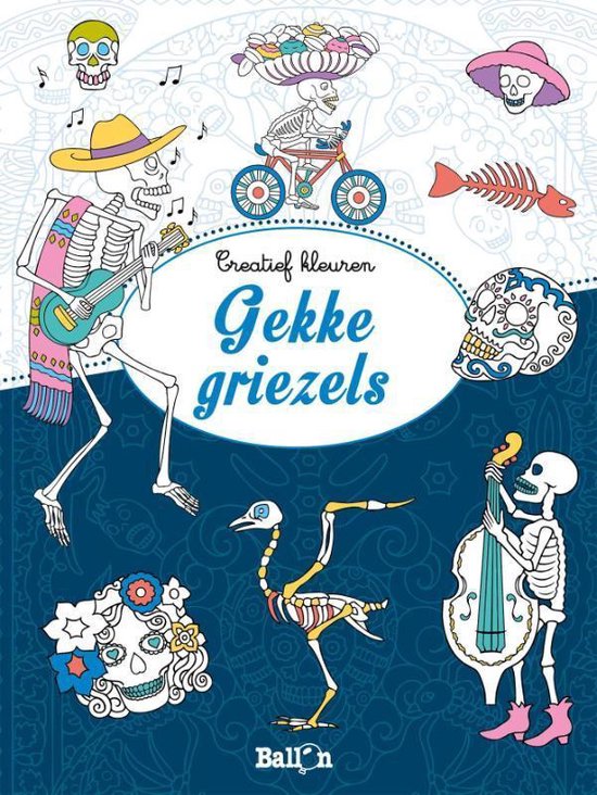 Creatief kleuren 0 -   Gekke griezels