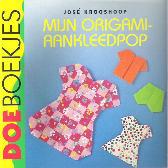 Mijn origami-aankleedpop