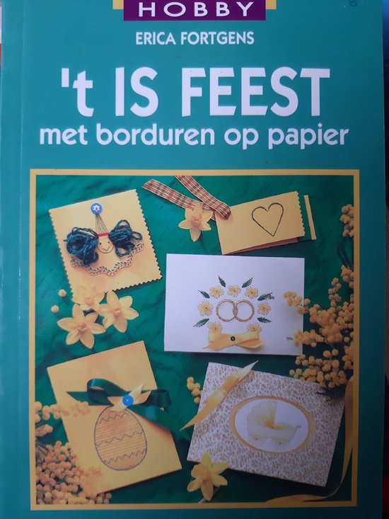 Het is feest met borduren op papier