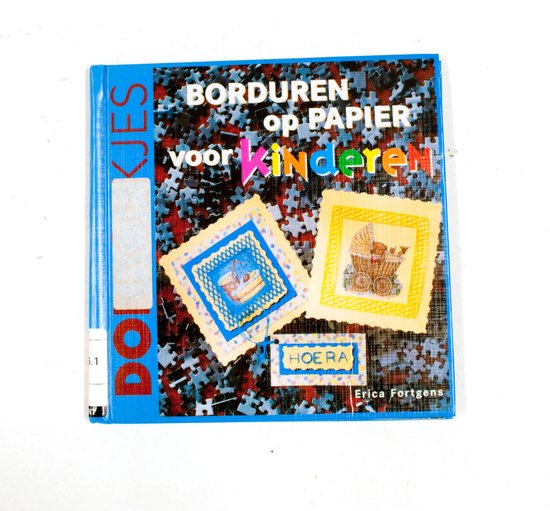 Borduren op papier voor kinderen