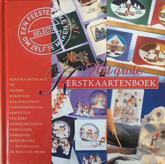 Grote kerstkaartenboek