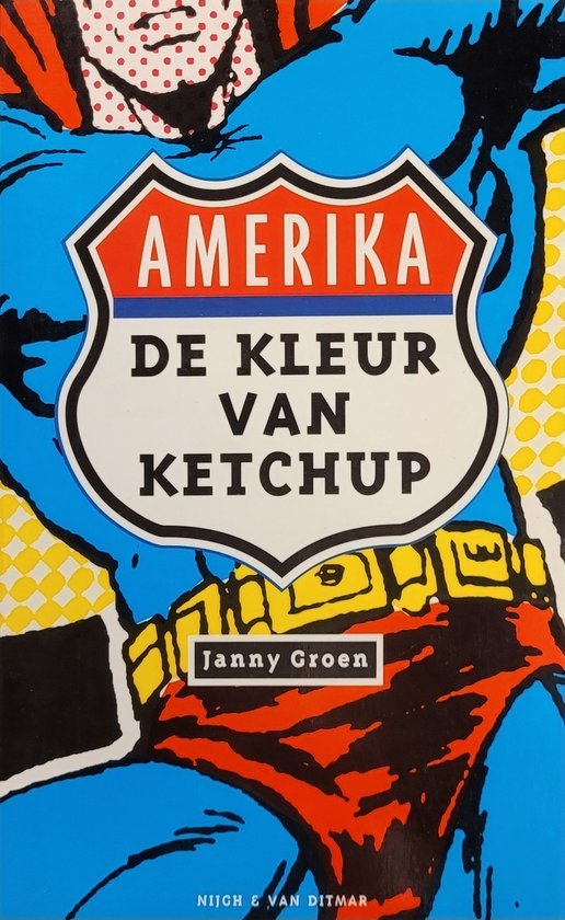 Amerika de kleur van ketchup