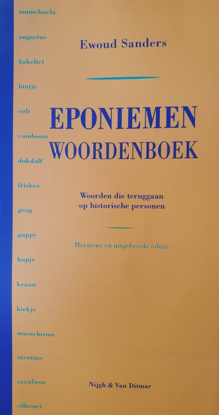 Eponiemenwoordenboek