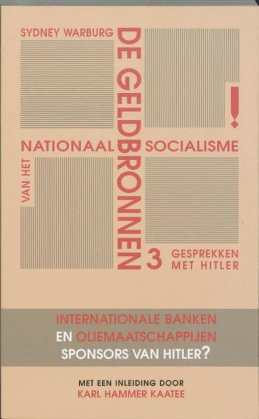 De geldbronnen van het nationaal socialisme