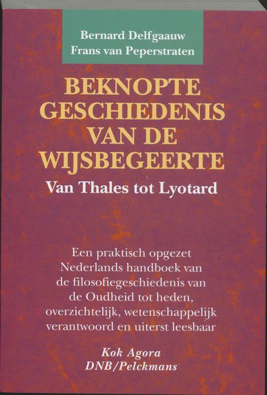 Beknopte Geschiedenis Wijsbegeerte