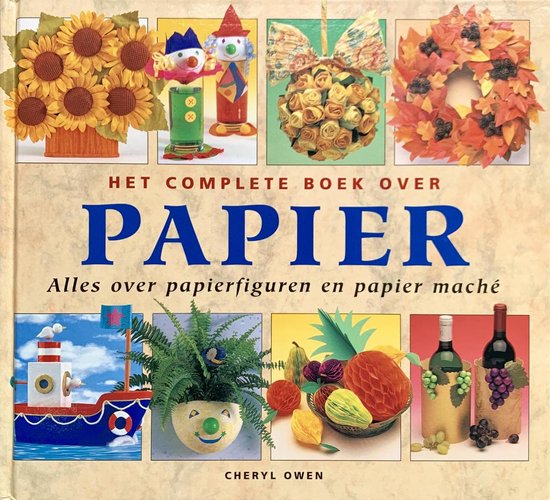 COMPLETE BOEK OVER PAPIER