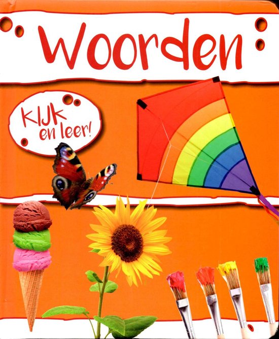 Woorden Kijk en leer! peuterboek hardcover