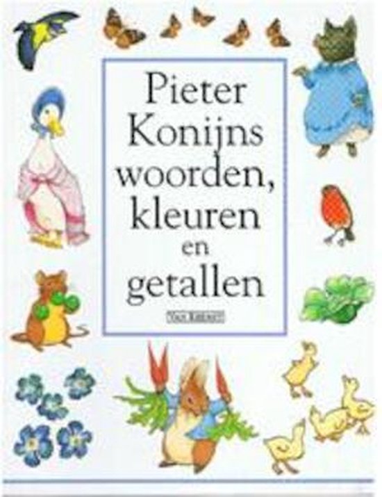 Pieter Konijns woorden, kleuren en getallen