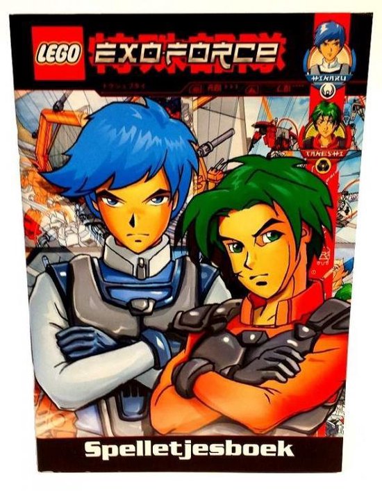 SPELLETJESBOEK - LEGO EXO-FORCE