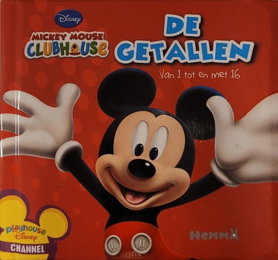 DE GETALLEN VAN 1 TOT EN MET 16 - DISNEY MICKEY MOUSE CLUB HOUSE