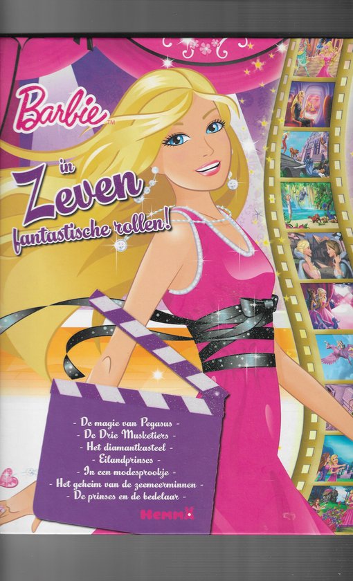 BARBIE IN ZEVEN FANTASTISCHE ROLLEN !