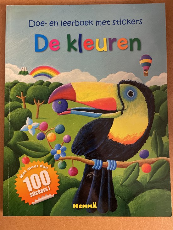 DOE- EN LEERBOEK MET STICKERS - DE KLEUREN