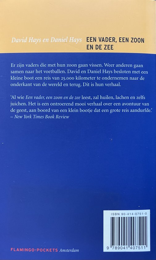 Vader Een Zoon En De Zee