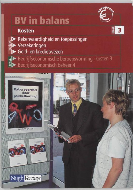 BV in balans Kosten 3 Leerlingenboek