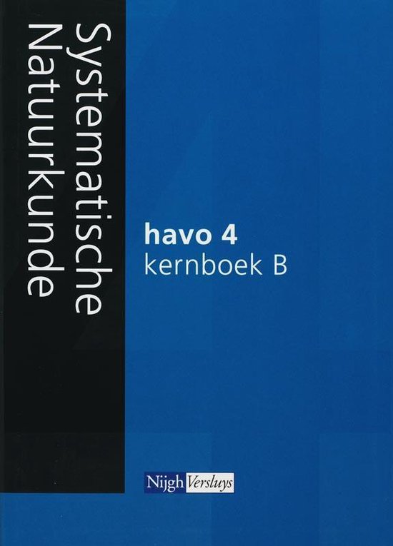 Systematische Natuurkunde 4 Havo 2007 Kernboek B