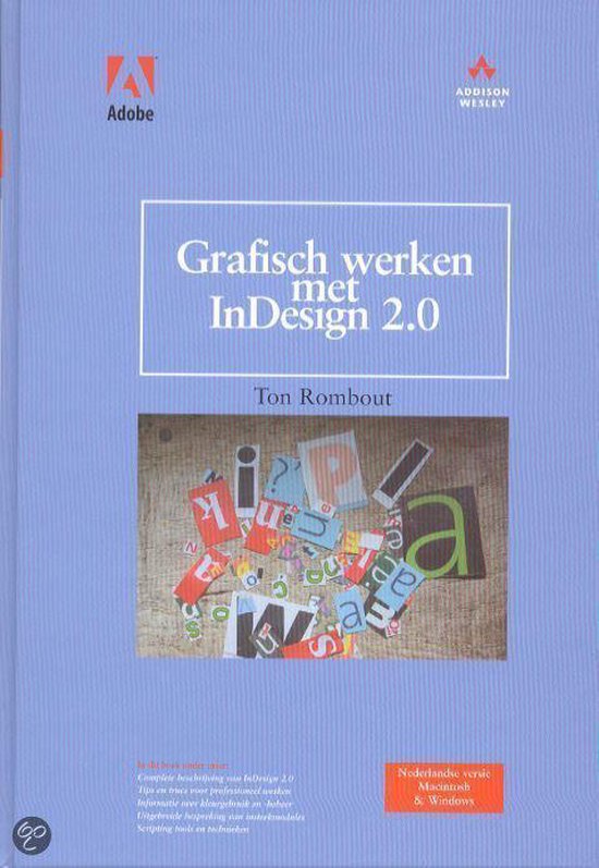 Grafisch Werken Indesign 2.0 Incl Cd Rom