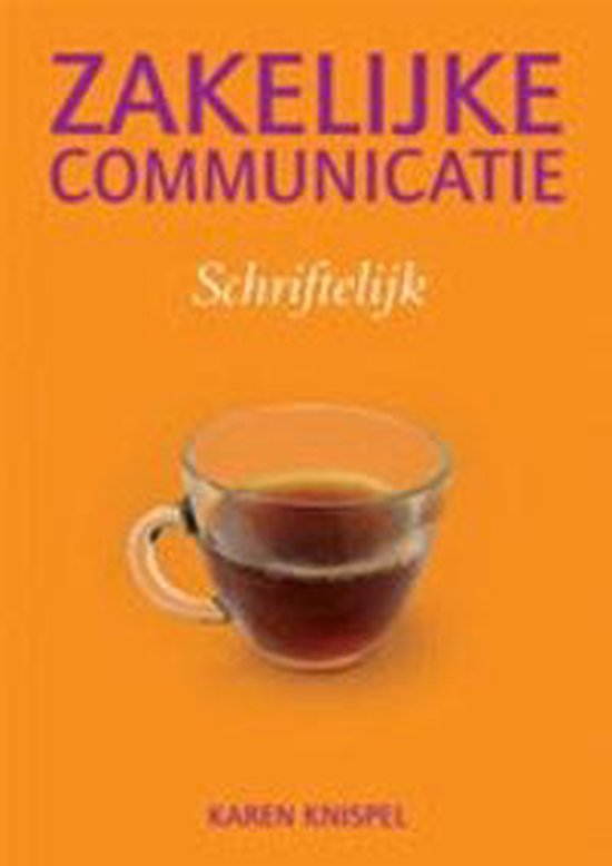 Zakelijke Communicatie Schriftelijk