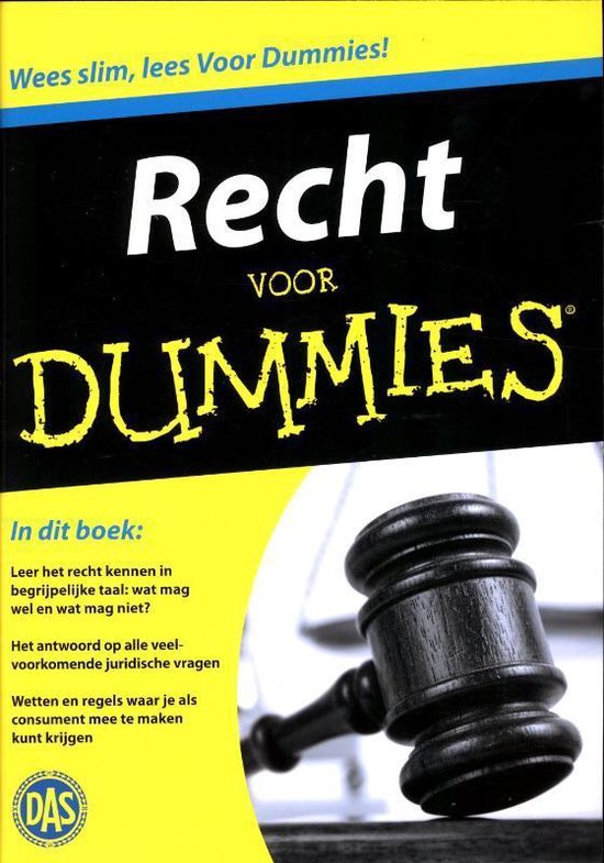 Recht voor Dummies