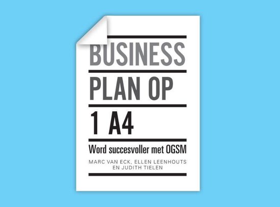 Businessplan op 1 A4