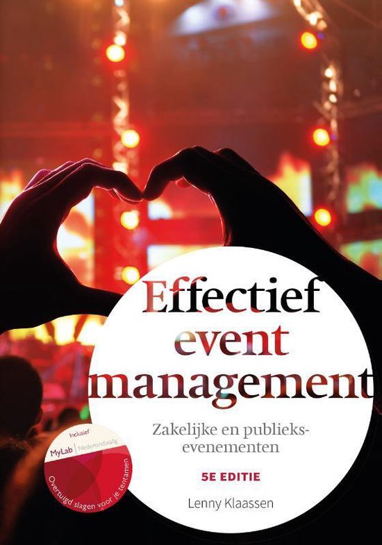 Effectief eventmanagement, 5e editie met MyLab NL toegangscode