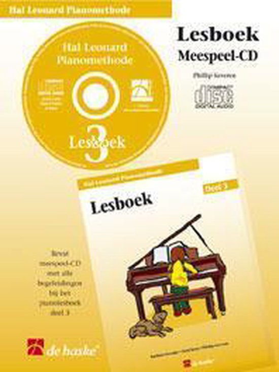 Meespeel CD bij de Hal Leonard Pianomethode - Lesboek Deel 3