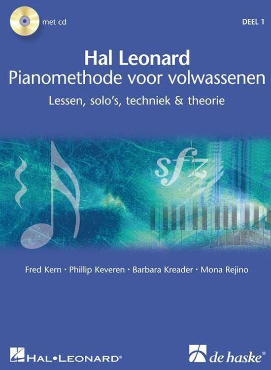 HAL LEONARD PIANOMETHODE VOOR VOLWASSENE