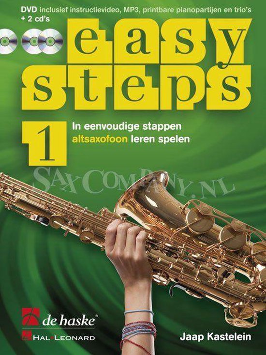 1 Easy Steps, methode voor altsaxofoon