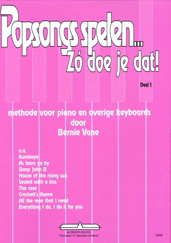 Popsongs Spelen Zo Doe Je Dat 1