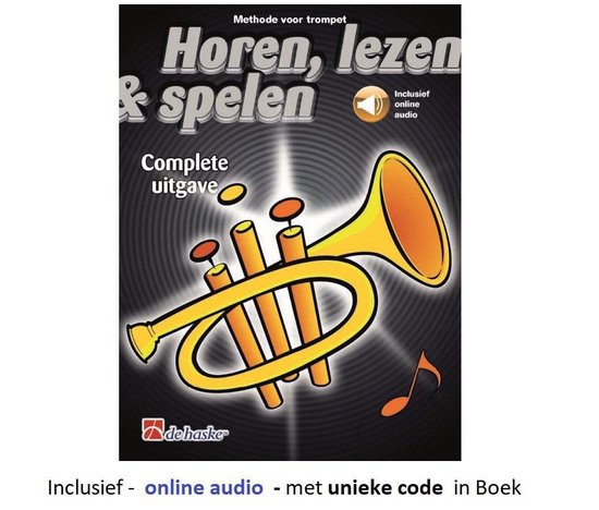 Trompet Horen, Lezen & Spelen complete uitgave   online audio