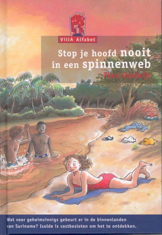 Villa Alfabet Rood - Stop je hoofd nooit in een spinnenweb