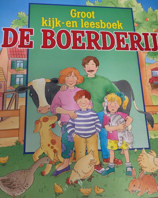 Groot kijk- en leesboek - De Boerderij