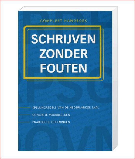 Schrijven zonder fouten