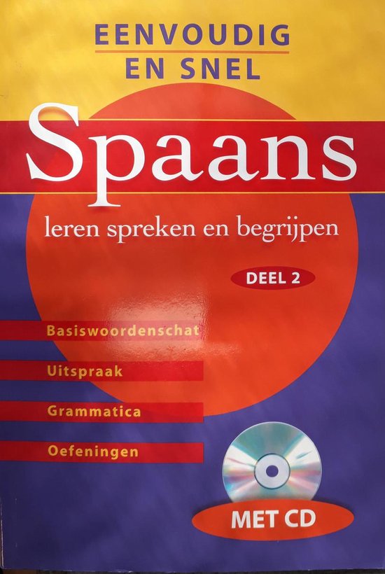 cd spaans leren spreken en begrijpen 2 / eenvoudig en snel spaans leren met cd