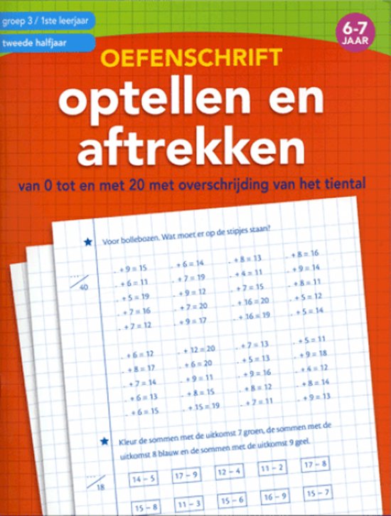 Eerste Oefenschrift Optellen en Aftrekken 2