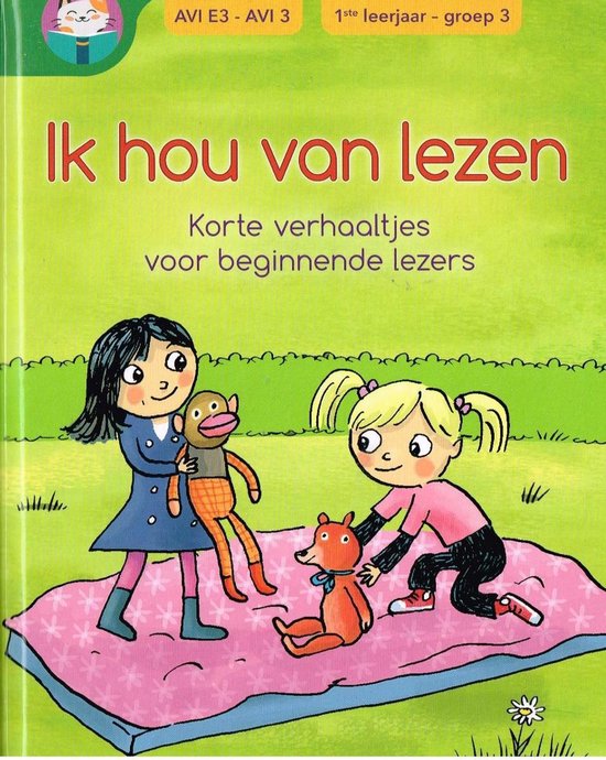 Ik hou van lezen /AVI E3/AVI 3/ 1 ste leerjaar groep 3/ korte verhaaltjes voor beginnende lezers