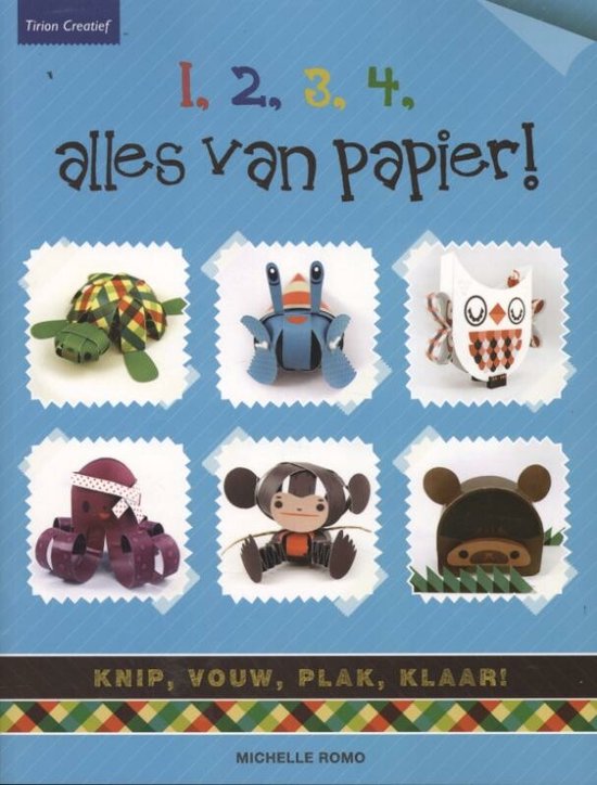 1,2,3,4, alles van papier