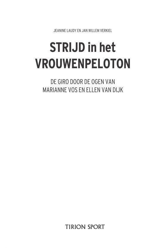 Strijd in het vrouwenpeloton