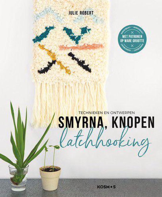 Smyrna, knopen, Latchhooking