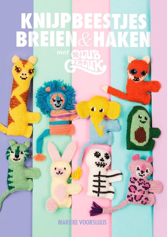 Knijpbeestjes breien & haken met Club Geluk