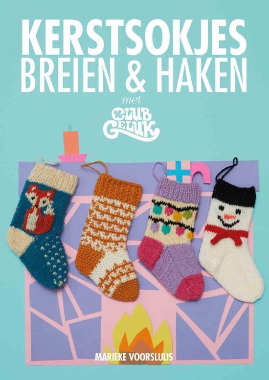 Kerstsokjes breien & haken met Club Geluk