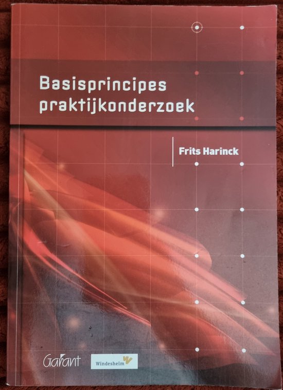 Windesheim OSO-boeken - Basisprincipes praktijkonderzoek