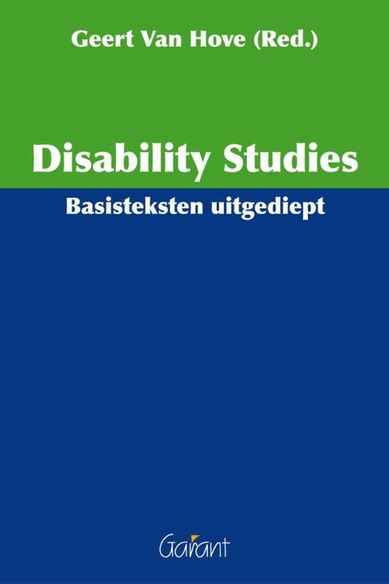 Disability studies in de Lage Landen