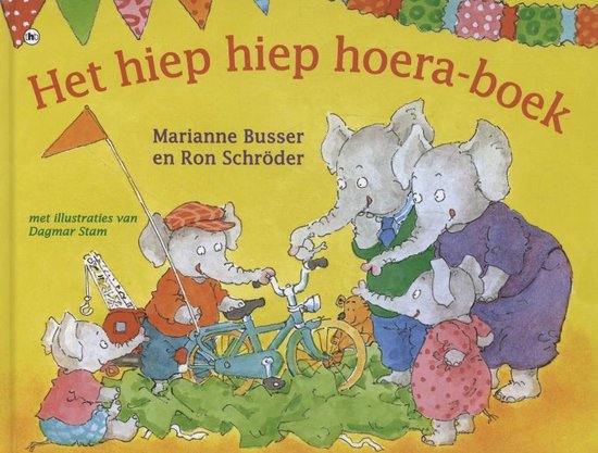 Het hiep hiep hoera boek