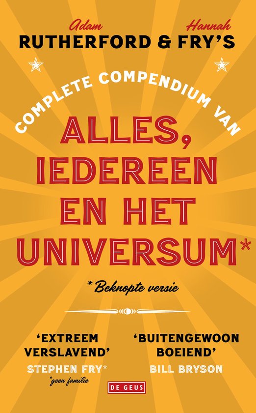 Complete compendium van alles, iedereen en het universum