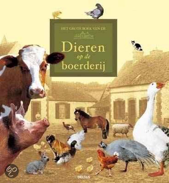 Grote Boek Van De Dieren Op De Boerderij